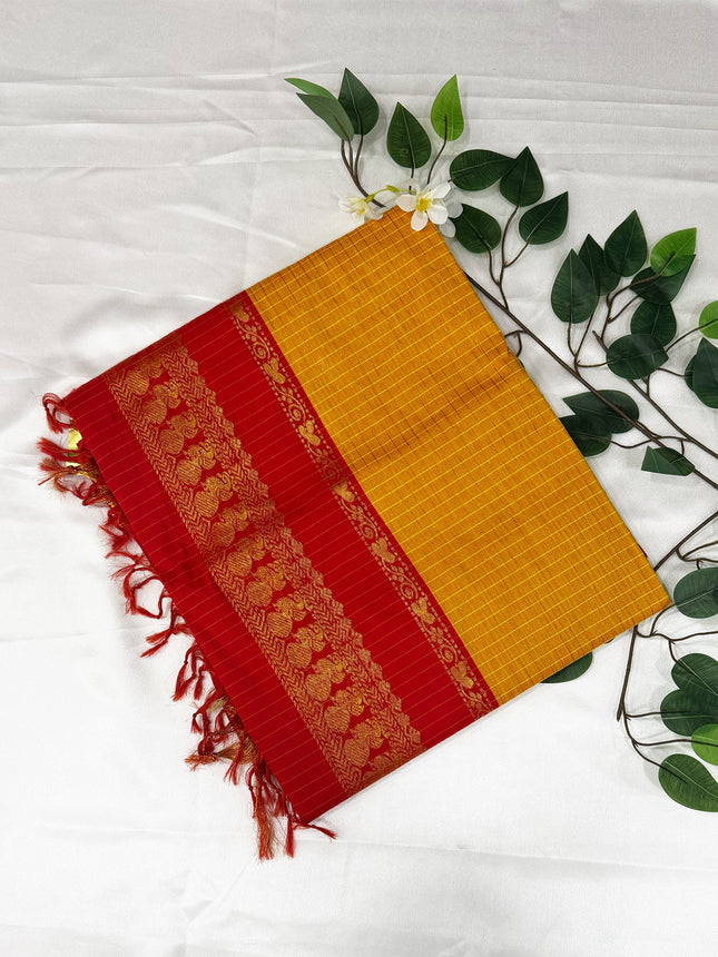 Premium Kalyani Cotton Saree