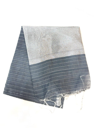 Grey Mal Cotton Saree