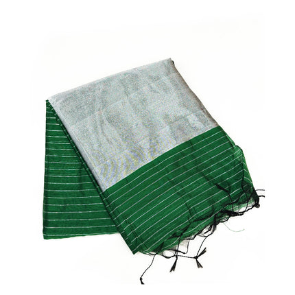 Green Mal Cotton Saree