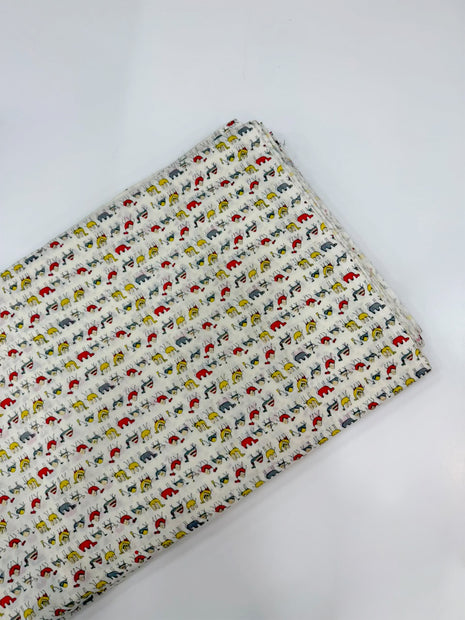 Off-White Elephant Micro-Print running material