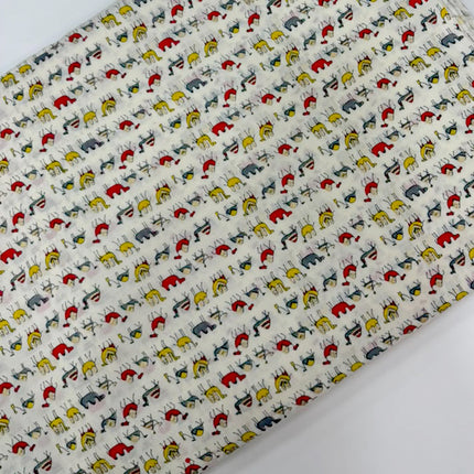 Off-White Elephant Micro-Print running material